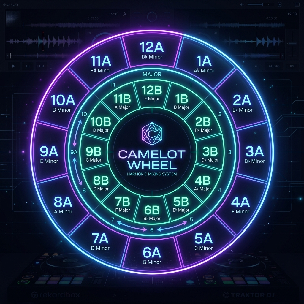 Camelot Wheel Diagram